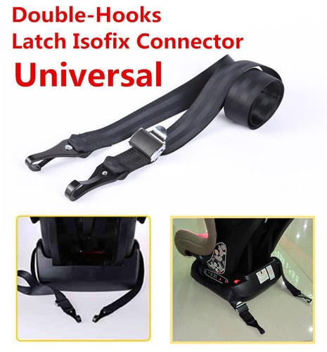 Dual hooks isofix seat latch - dual,
